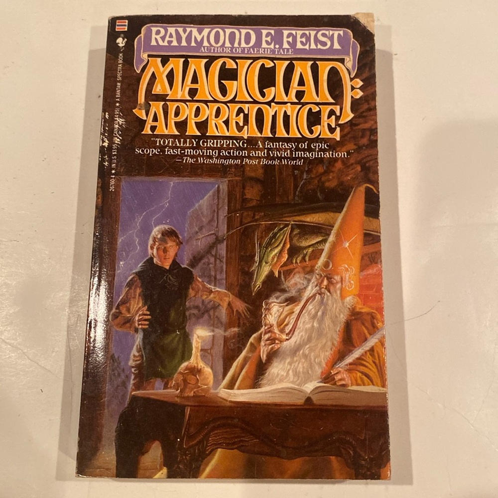 “Magician: Apprentice,” Paperback